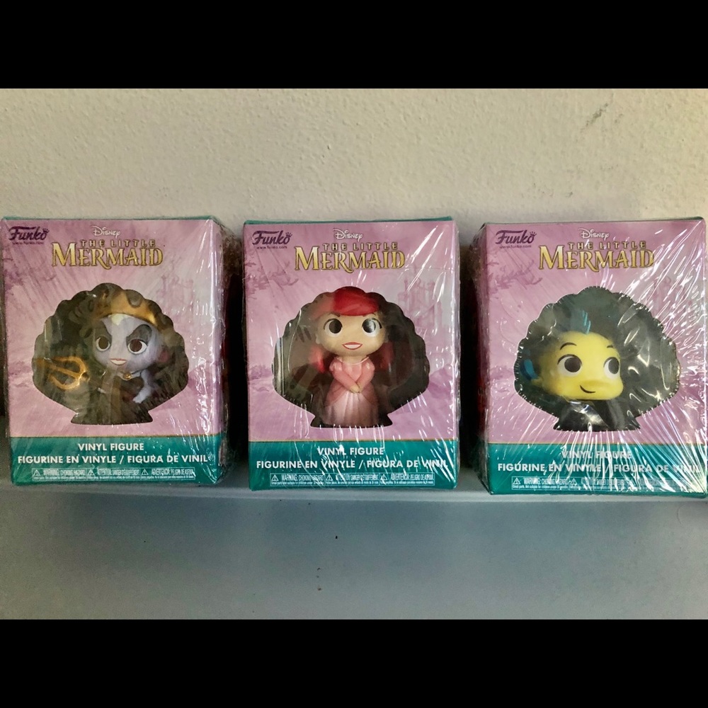 Disney little Mermaid Funko  Collection